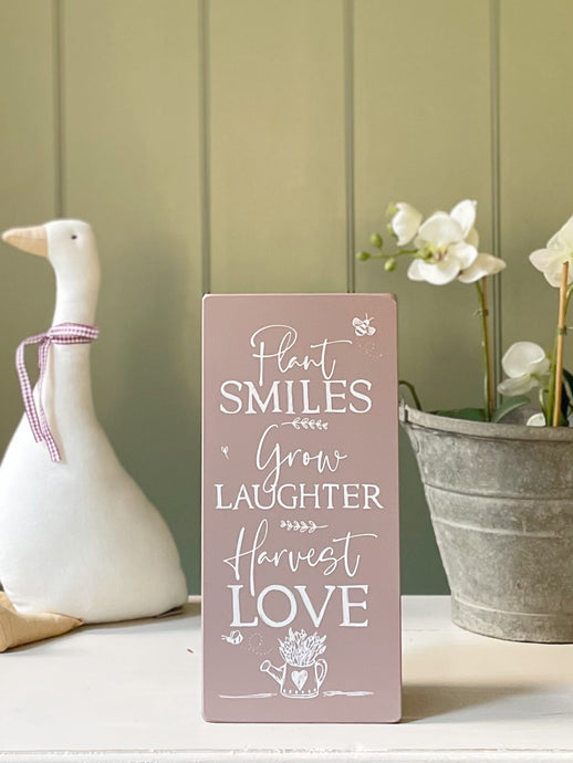 Handmade PLANT SMILES Signature Goose & Grey Board VARIOUS COLOURS