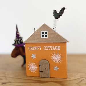 Wooden Orange Creepy Cottage