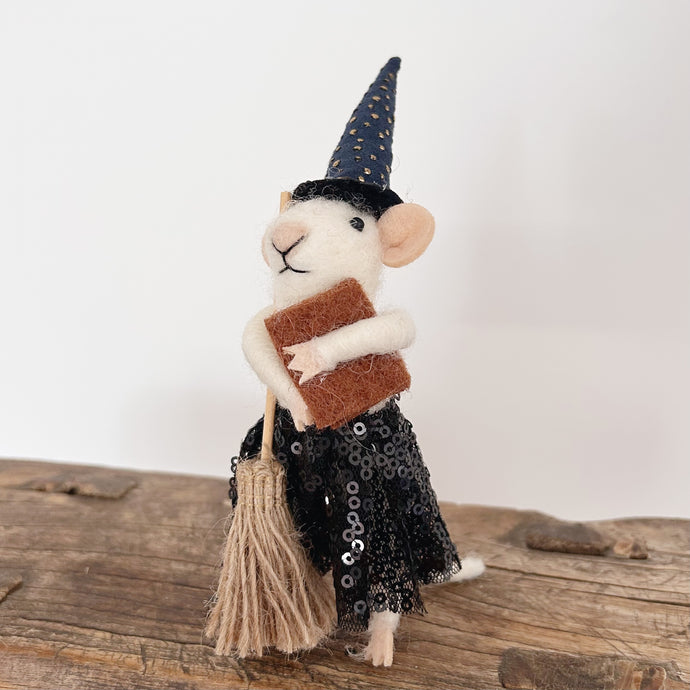Book of Spells Felt Mouse