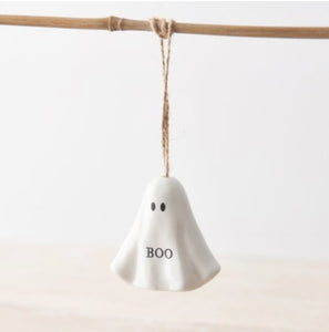 Hanging Boo Ghost Decoration