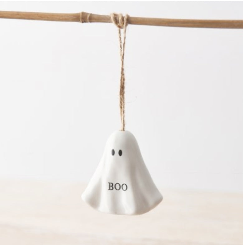 Hanging Boo Ghost Decoration