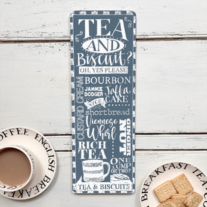 Handmade TEA AND BISCUIT? Board VARIOUS COLOURS