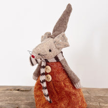 Autumnal Felt Hanging Mrs Mouse