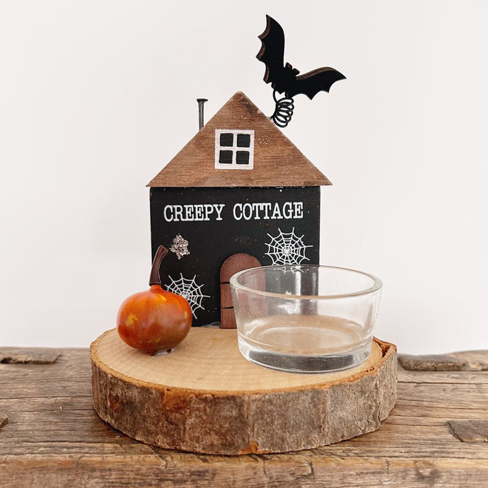Creepy Cottage Tealight House
