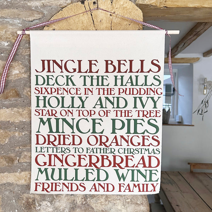 Handmade Medium CHRISTMAS Wall Hanging