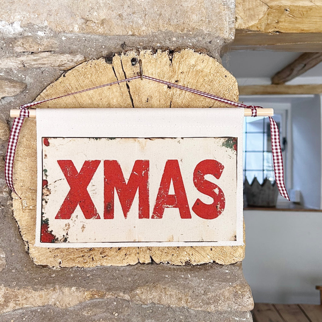 Handmade Small XMAS Wall Hanging