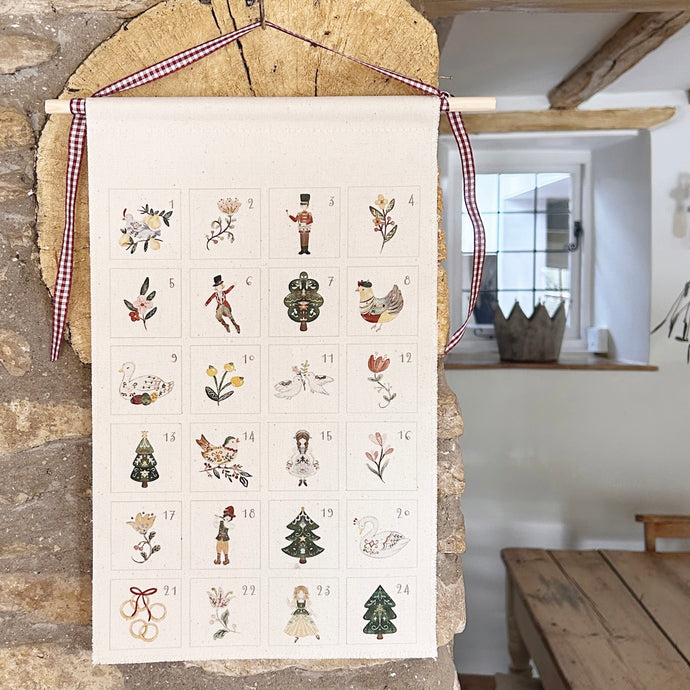 Handmade Medium ADVENT Wall Hanging