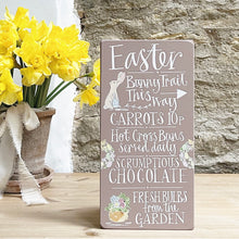 Handmade Goose and Grey EASTER Board VINTAGE PINK