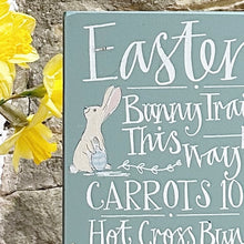 Handmade Goose and Grey EASTER Board DUCK EGG