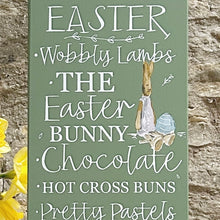 Handmade Goose and Grey EASTER Board APPLE