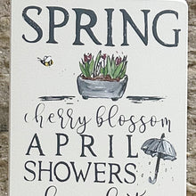 Handmade Goose and Grey SPRING Board SHADOW WHITE