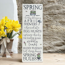 Handmade Goose and Grey SPRING Board SHADOW WHITE