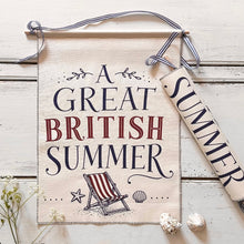 Handmade Medium GREAT BRITISH SUMMER Wall Hanging