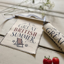 Handmade GREAT BRITISH SUMMER Wall Hanging 🇬🇧