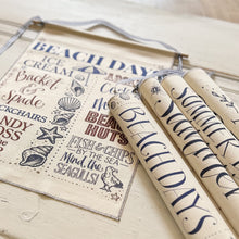 Handmade Medium BEACH DAYS Wall Hanging