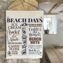 Handmade Medium BEACH DAYS Wall Hanging
