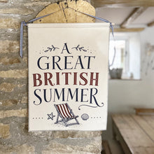 Handmade Medium GREAT BRITISH SUMMER Wall Hanging