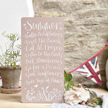 Handmade Extra Large SUMMER Signature Goose & Grey Board Vintage Pink