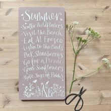 Handmade Extra Large SUMMER Signature Goose & Grey Board Vintage Pink