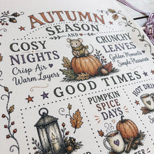 Handmade AUTUMN SEASON Organic Cotton Medium Wall Hanging