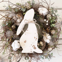 Gorgeous Hand Painted Chippy Spring Hare TWO SIZES