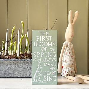 Handmade FIRST BLOOMS OF SPRING Signature Goose & Grey Board VARIOUS COLOURS