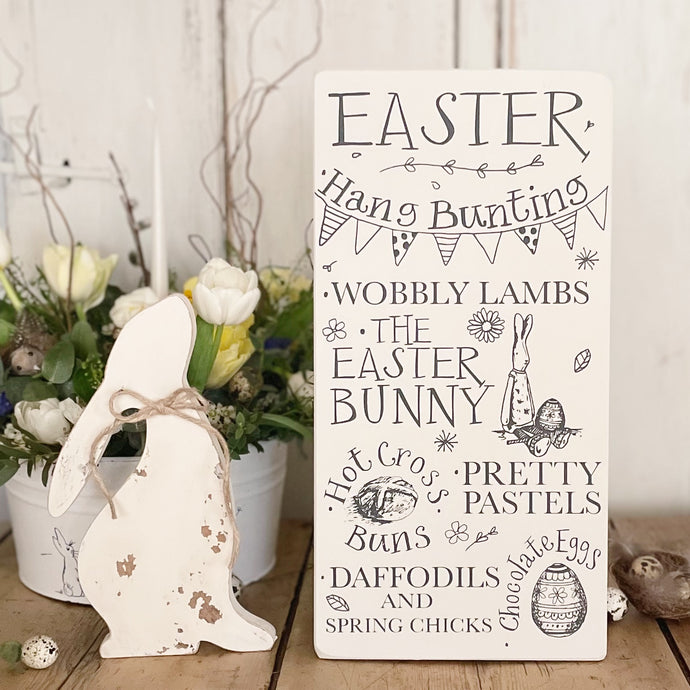 Extra Large EASTER Signature Goose and Grey Board VARIOUS COLOURS