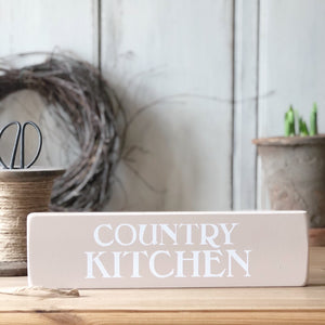 Country Kitchen Standing Sign