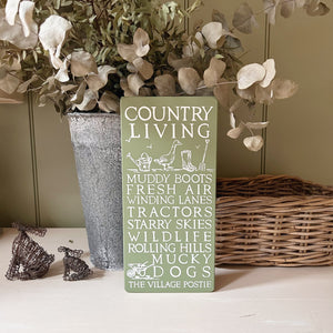 Handmade COUNTRY LIVING Signature Goose & Grey Board VARIOUS COLOURS