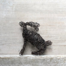 Rusty Woven Wire Hare TWO SIZES