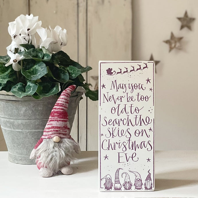 Handmade MAY YOU NEVER Signature Goose & Grey Sign VARIOUS COLOURS