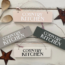 COUNTRY KITCHEN Hanging Sign VARIOUS COLOURS